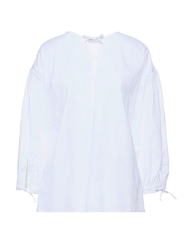 ALPHA STUDIO Top Bianco 98% Cotone, 2% Elastan