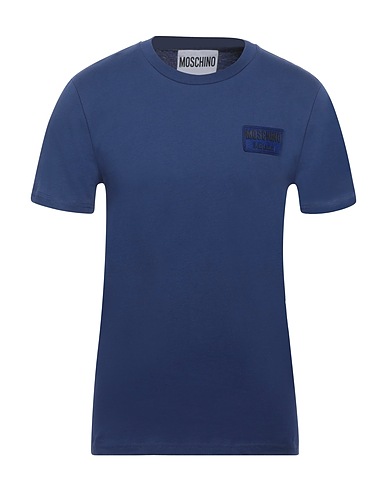 MOSCHINO T-shirt Navy blue 100% Cotton
