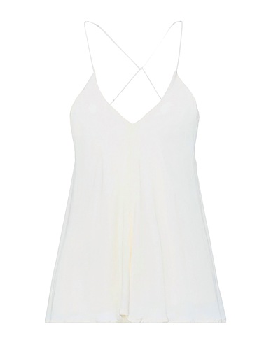 OTTOD'AME Cami Ivory 70% Acetate, 30% Silk