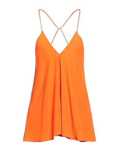 OTTOD'AME Camisole Orange 70% Acetate, 30% Silk