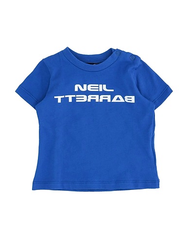 NEIL BARRETT T-shirt Blue 100% Cotton