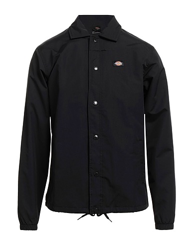 DICKIES Einfarbiges Hemd Schwarz 100% Polyamid