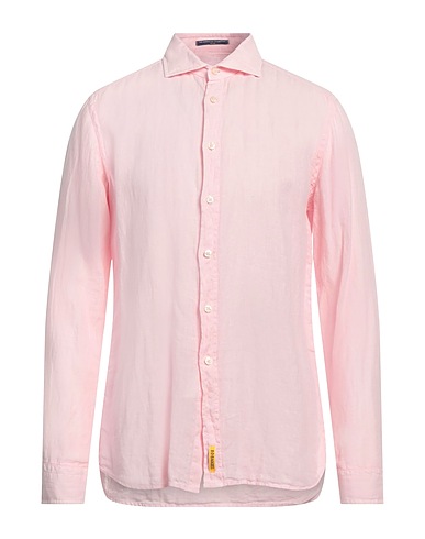 B.D.BAGGIES Camicia in lino Rosa 100% Lino