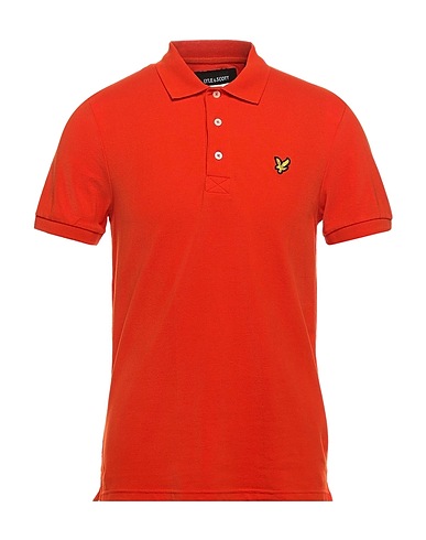 LYLE & SCOTT Poloshirt Orange 98% Organische Baumwolle, 2% Elastan