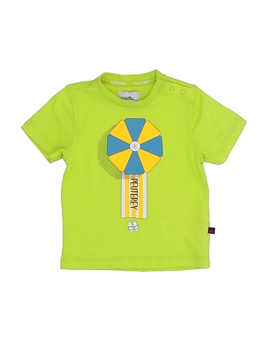 PEUTEREY T-shirt Lime green 100% Cotton