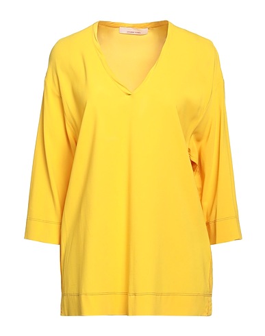 LIVIANA CONTI Top Yellow 94% Viscose, 6% Elastane