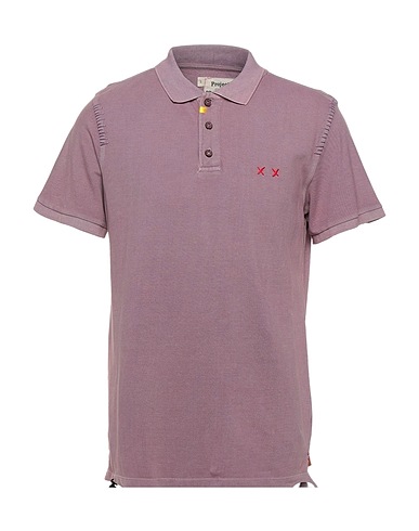PROJECT E Polo Rosa antico 100% Cotone