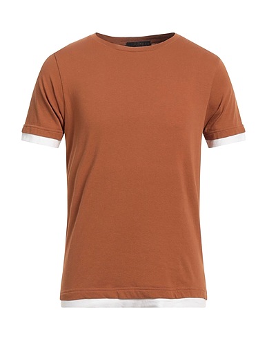 JEORDIE'S T-shirt Marrone 94% Cotone, 6% Elastan