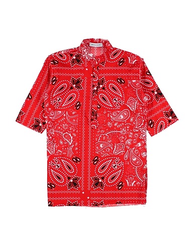 BRIAN RUSH Patterned shirts & blouses Red Other Fibres