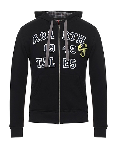 ABARTH TALES Felpa Nero 100% Cotone
