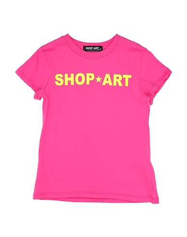 SHOPART T-shirt Fucsia Cotone