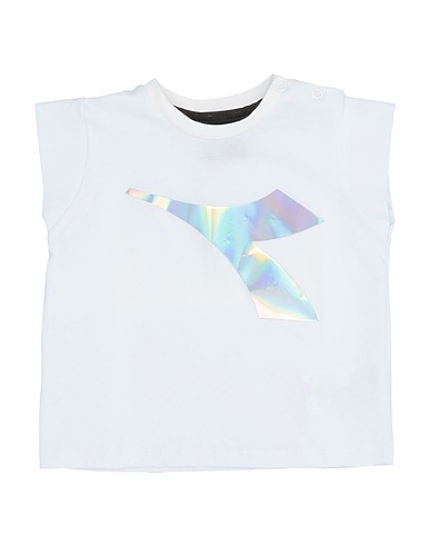 DIADORA T-shirt White 100% Cotton