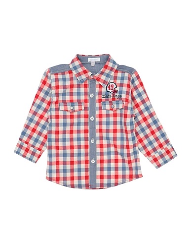 ABSORBA Patterned shirt Red 100% Cotton
