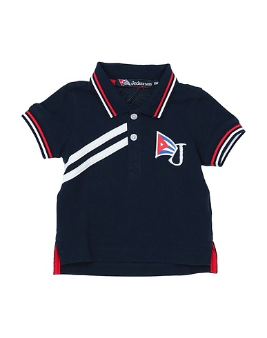 JECKERSON Polo shirt Midnight blue 100% Cotton