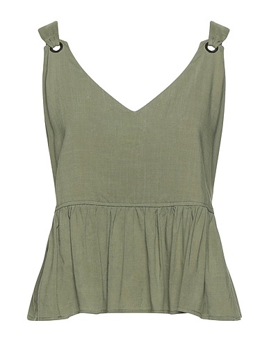 FLY GIRL Top Military green 100% Viscose