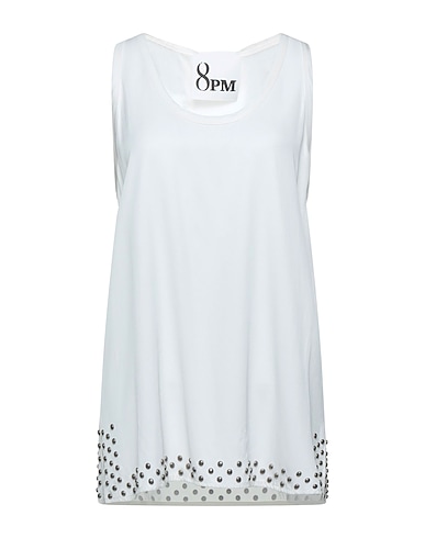 8PM Top Ivory 100% Viscose