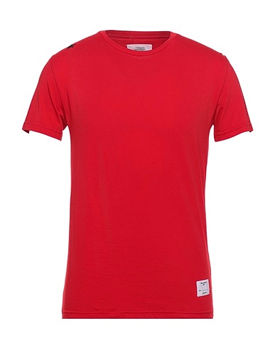 THE EDITOR T-shirt Rosso 100% Cotone