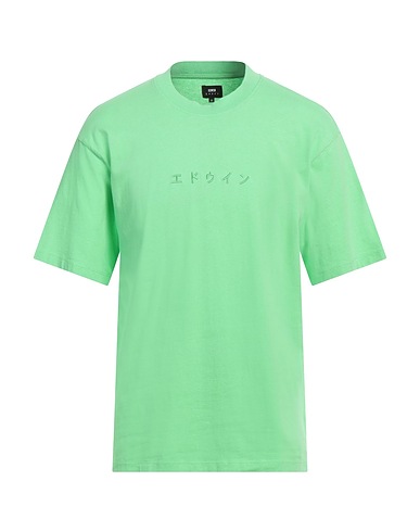 EDWIN T-shirt Vert 100% Coton