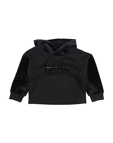 KARL LAGERFELD Felpa Nero 94% Cotone, 6% Elastan, Poliestere