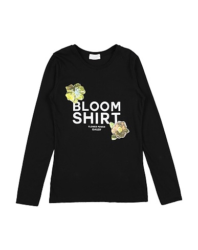 GAUDÌ T-shirt Black 100% Cotton