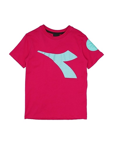 DIADORA T-Shirt Fuchsia 100% Baumwolle