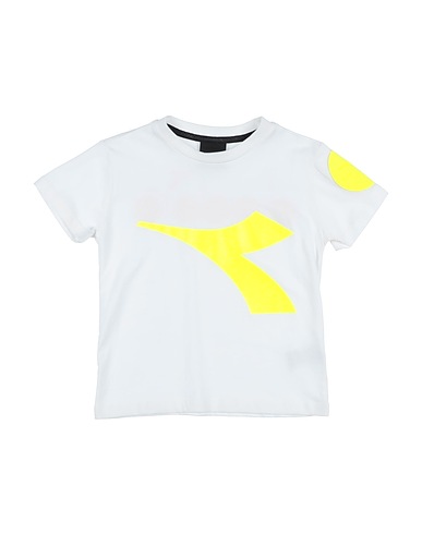 DIADORA T-Shirt Weiß 100% Baumwolle