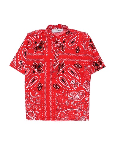 BRIAN RUSH Top Rosso 97% Altre Fibre, 3% Elastan