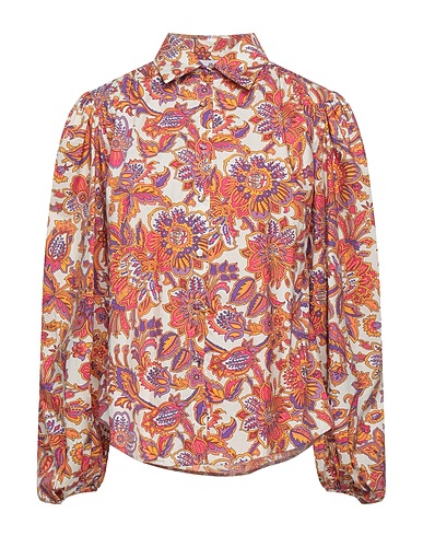 JIJIL Floral shirts & blouses Ivory 100% Cotton