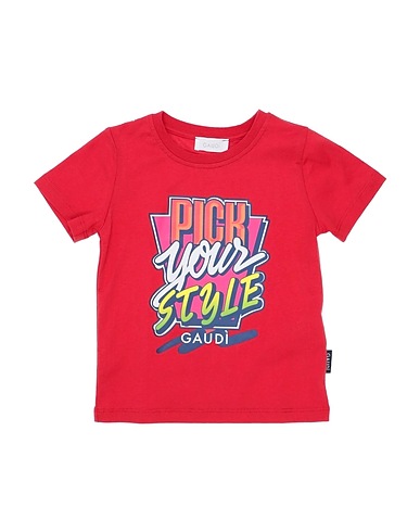 GAUDÌ T-shirt Red 100% Cotton