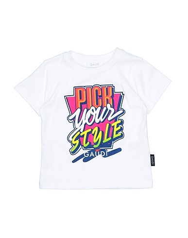 GAUDÌ T-shirt White 100% Cotton