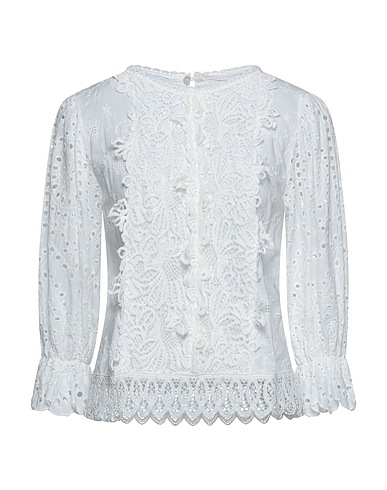 SOALLURE Top White 100% Cotton