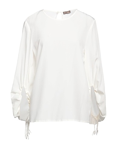MALÌPARMI Silk top White 100% Silk