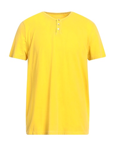 MAJESTIC FILATURES T-shirt Giallo 94% Cotone, 6% Elastan