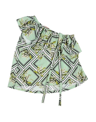 MISS BLUMARINE Top Light green 100% Polyester