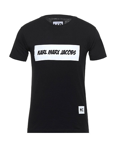 MASTER COAT Basic T-Shirt Black 100% Cotton