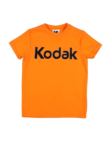 GAëLLE Paris T-shirt Arancione 90% Cotone, 10% Elastan
