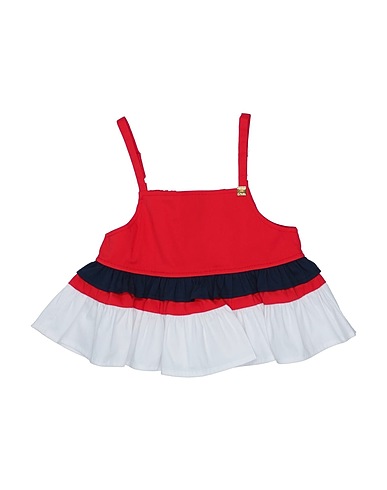 MANILA GRACE Top Red 65% Cotton, 30% Nylon, 5% Elastane