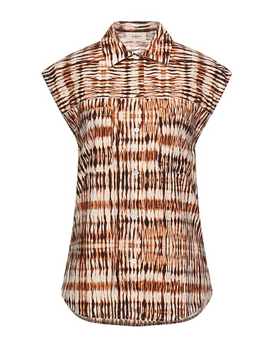 BARENA Patterned shirts & blouses Ivory 100% Cotton