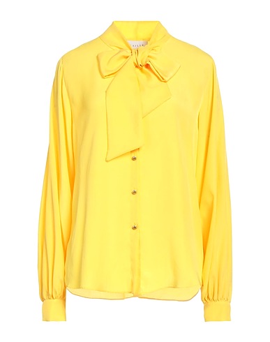 GAëLLE Paris 無地シャツ＆ブラウス イエロー ポリエステル 100%