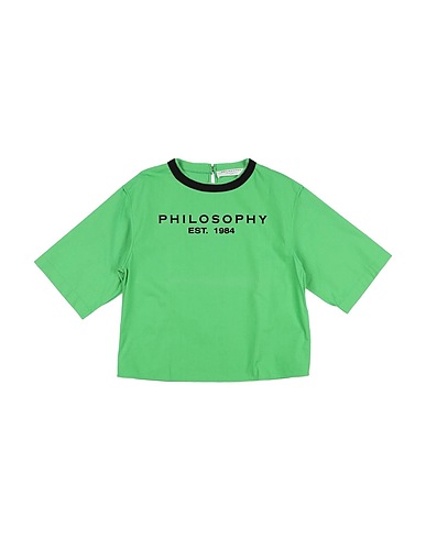 PHILOSOPHY di LORENZO SERAFINI Blouse Green 100% Cotton