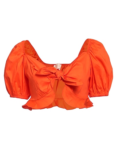 KAOS JEANS Top Orange 79% Cotton, 18% Polyamide, 3% Elastane
