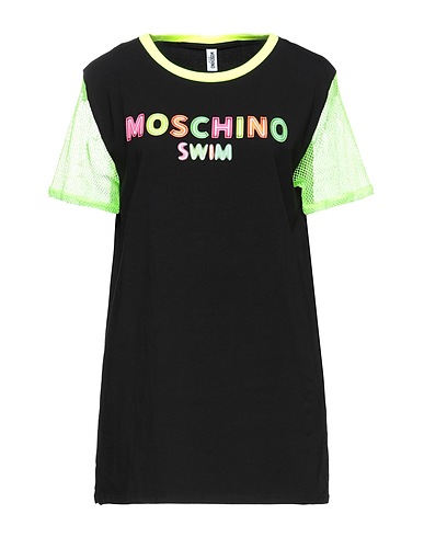 MOSCHINO T-shirt SWIM Nero 92% Cotone, 8% Elastan, Poliestere