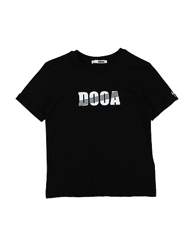DOOA T-shirt Black 100% Cotton