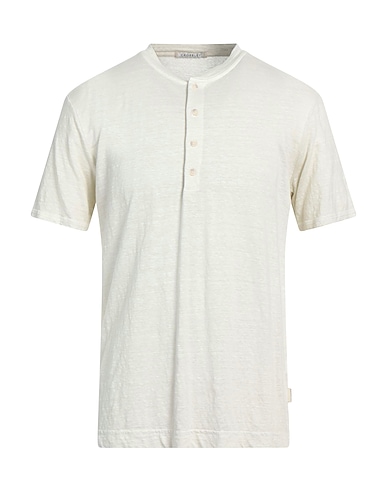 CROSSLEY T-shirt Ivory 96% Linen, 4% Elastane