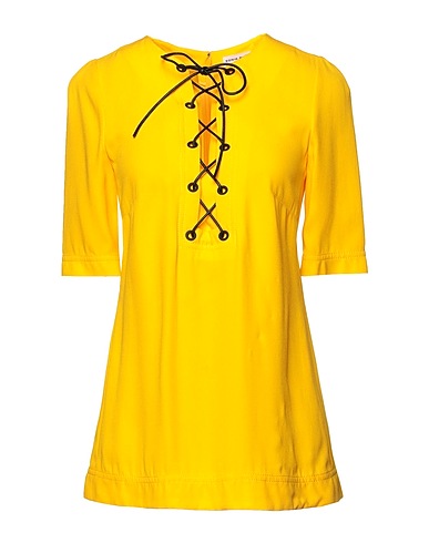 SONIA RYKIEL Top Yellow 58% Viscose, 42% Acetate