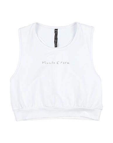 MANILA GRACE Canotta Bianco 94% Cotone, 6% Elastan