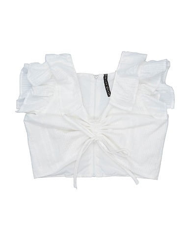 MANILA GRACE Blouse White 100% Cotton