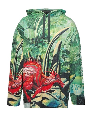 VALENTINO GARAVANI Felpa Verde 94% Cotone, 6% Poliammide