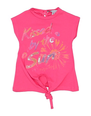 PATRIZIA PEPE T-shirt Fuchsia 92% Cotton, 8% Elastane