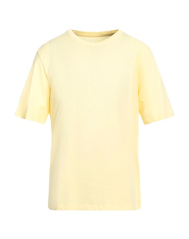 JACK & JONES T-shirt Giallo pastello 100% Cotone organico